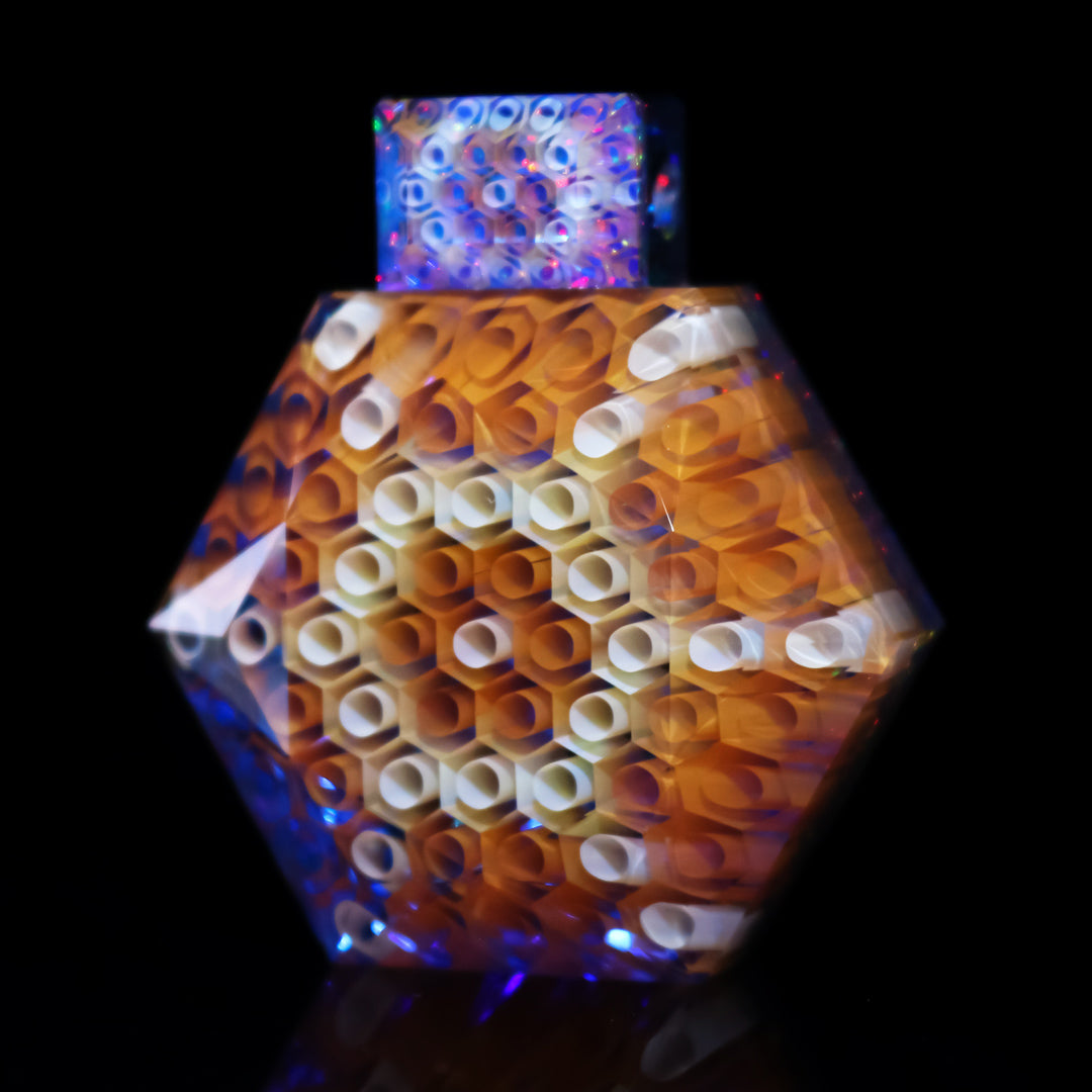 Teurfs Honeycomb Pendant Collab