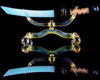 Know Ego Glow in the Dark Katana Blade Dabber with Stand