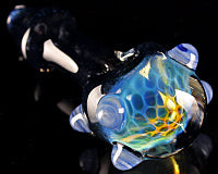Catfish Pocket Honeycomb Frit Pipe