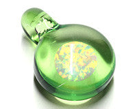 Empty Dish Shelbo Green Pendant