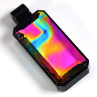 Faceted Nebula Dichro Tablet Pendant