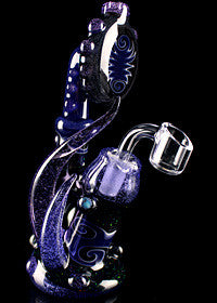 Dave Umbs Crushed Opal Bubbler Rig