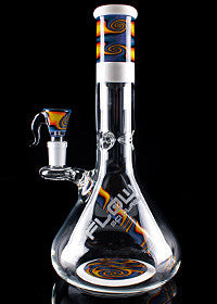 JM Flow Fire & Ice Linework Beaker