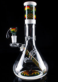 JM Flow Rasta Linework Beaker