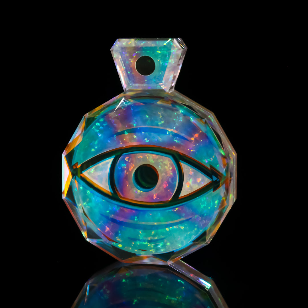 Custom Order Infinity Eye Pendant