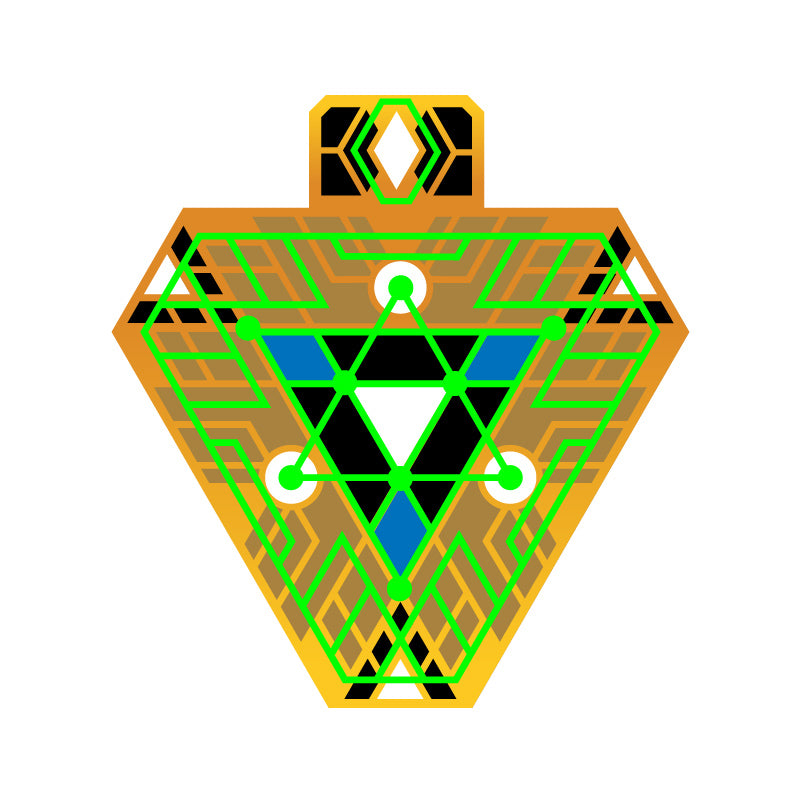 Custom Order Gold UV Opal Tet
