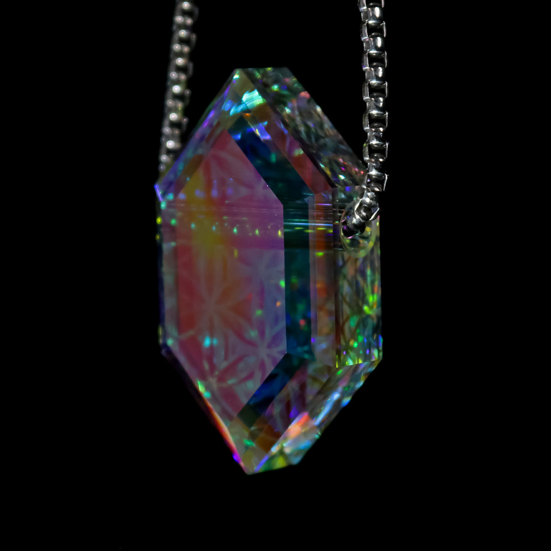 Faceted Flower of Life Rupee