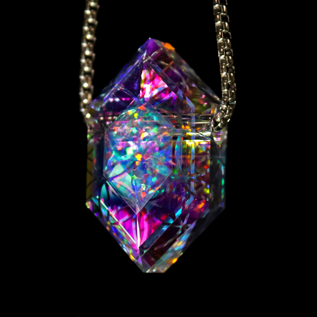 Faceted Flower of Life Rupee
