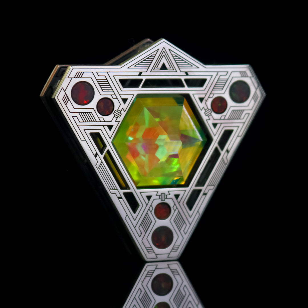 Silver Hidden Gem Element 115 Pendant