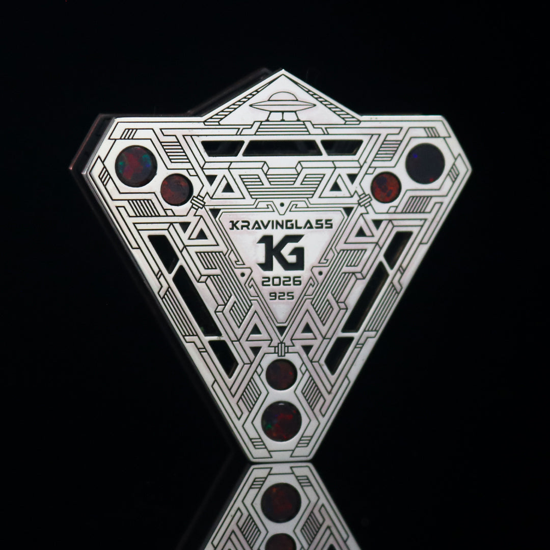 Silver Hidden Gem Element 115 Pendant