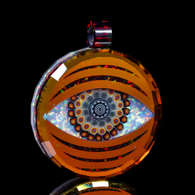 Faceted Opal Millie Eye Pendant