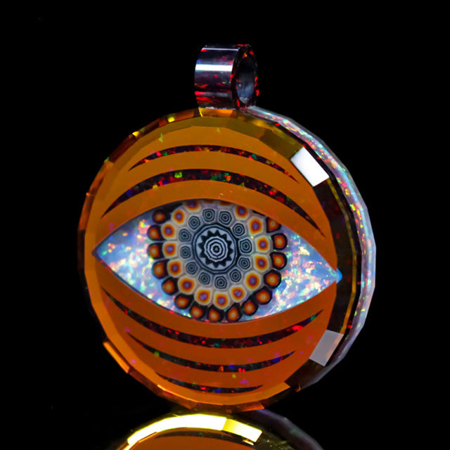 Faceted Opal Millie Eye Pendant