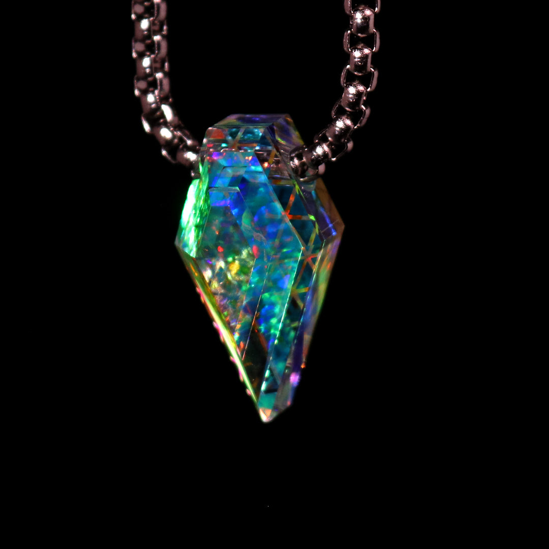 Faceted Mini Crystal Gem Pendant