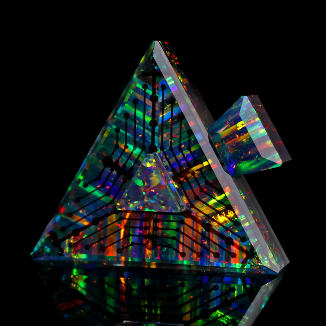 Northern Lights Opal Triangle