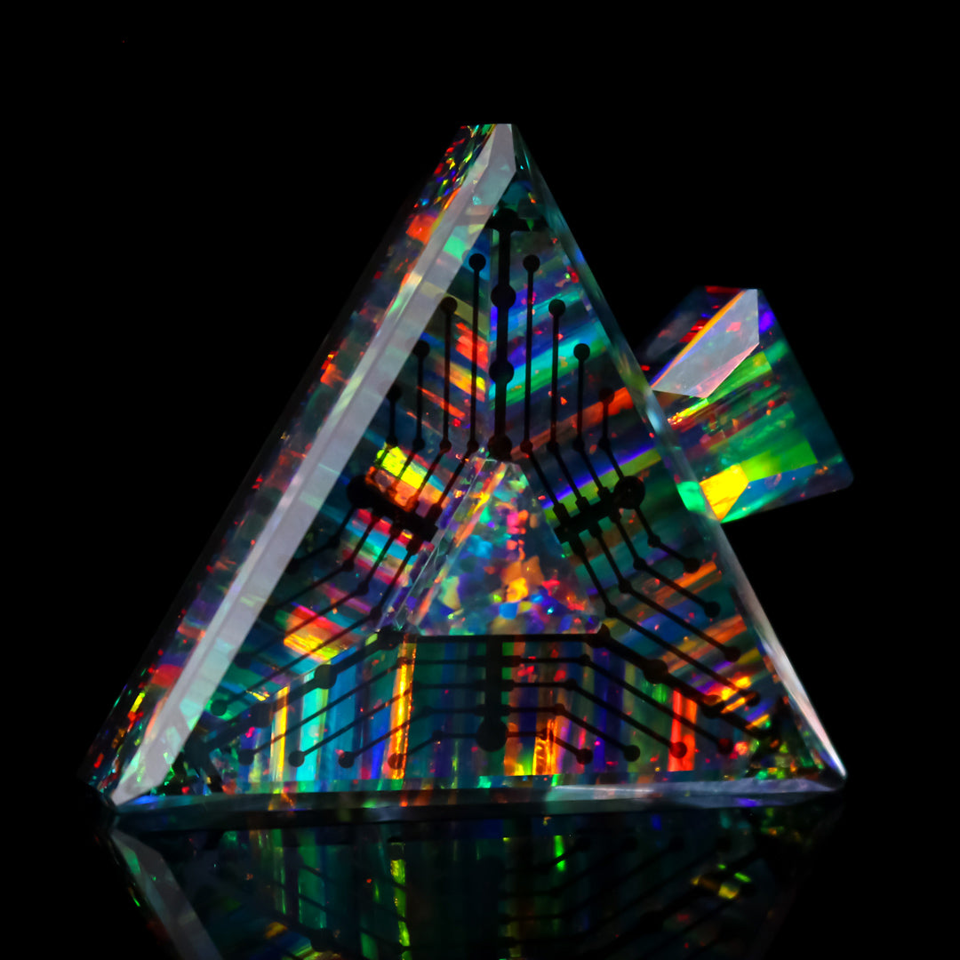 Northern Lights Opal Triangle