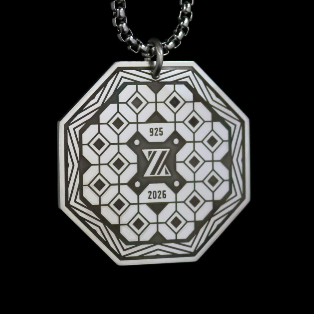 Silver OctoOpal Amulet