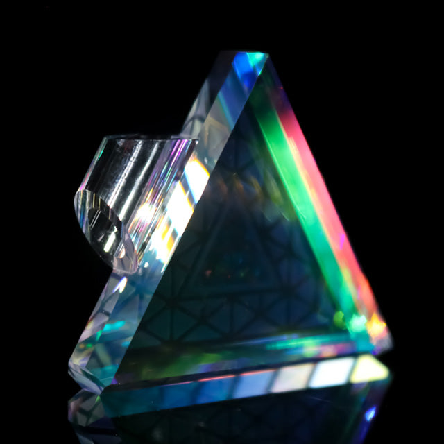 Dichro Infinity Triangle Pendant