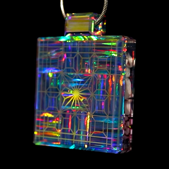 PiperDan Asanoha Castle Pendant Collab