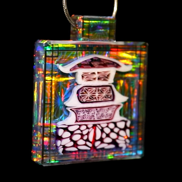 PiperDan Asanoha Castle Pendant Collab