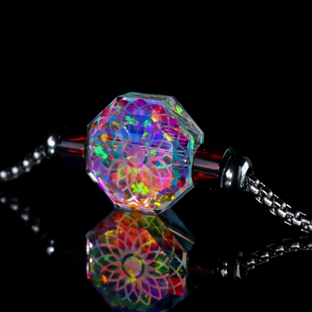 Faceted Retti Opal Bracelet (6.5-7.5")