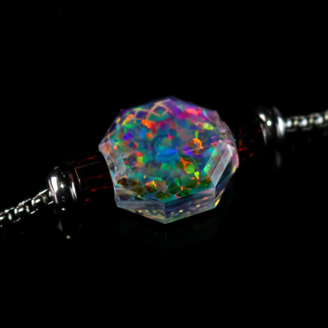 Faceted Retti Opal Bracelet (6.5-7.5")