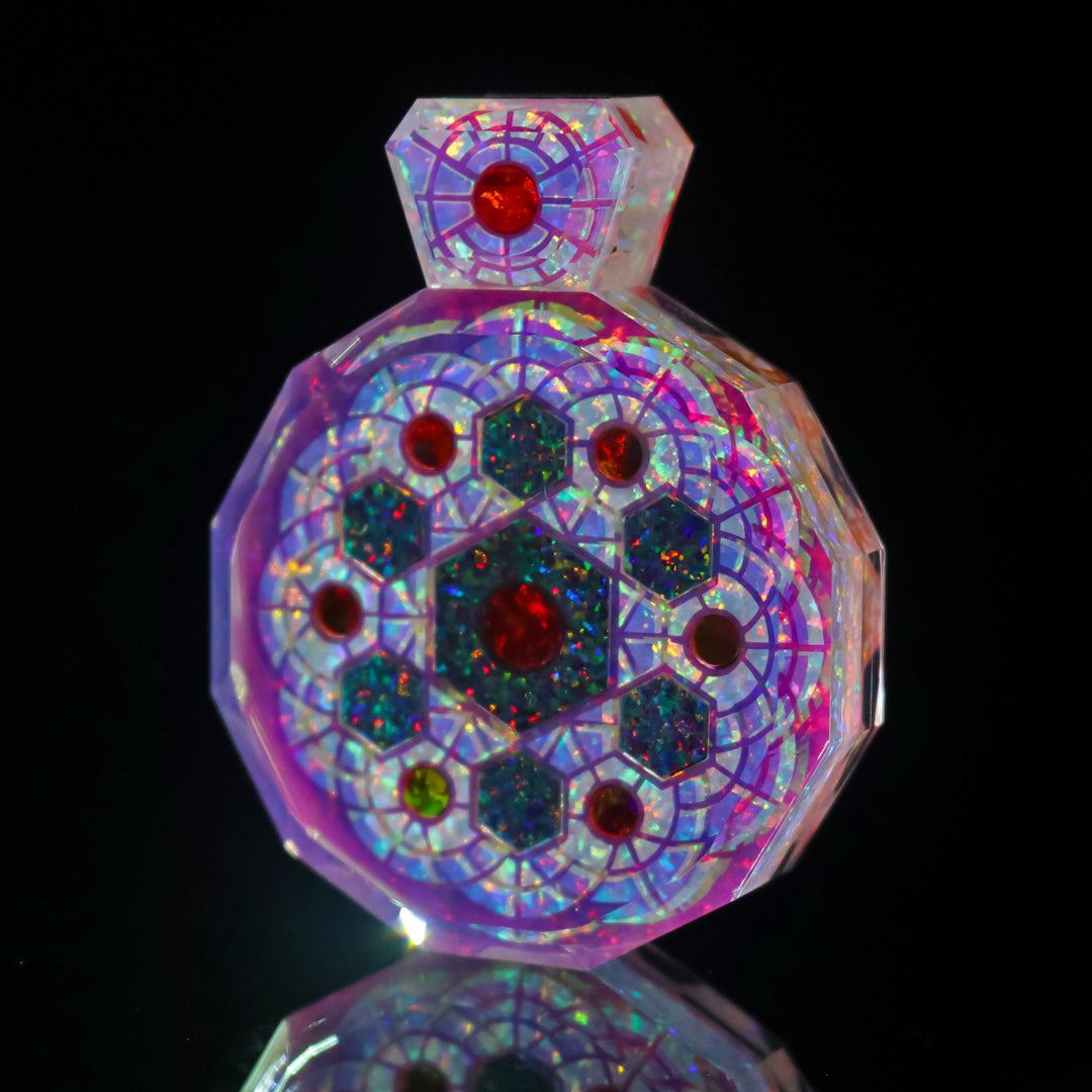 Ruby Super Socket Opal Amulet