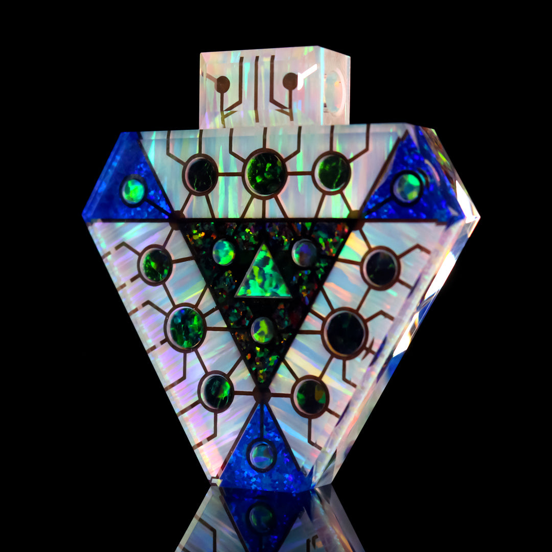 Socketed Titan Tet Opal Pendant