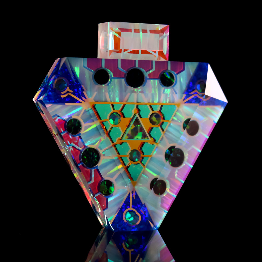 Socketed Titan Tet Opal Pendant