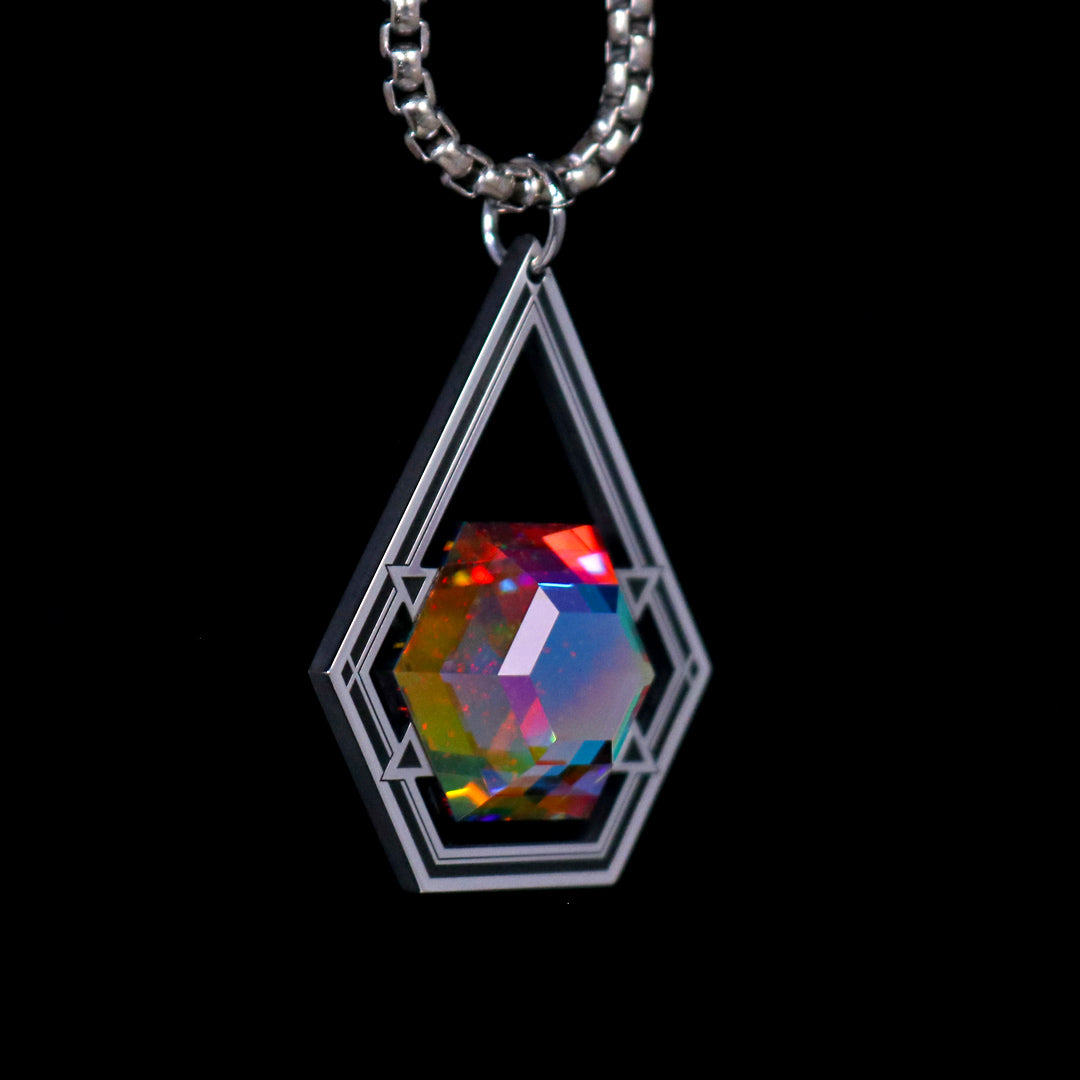 Silver Dropogon Pendant