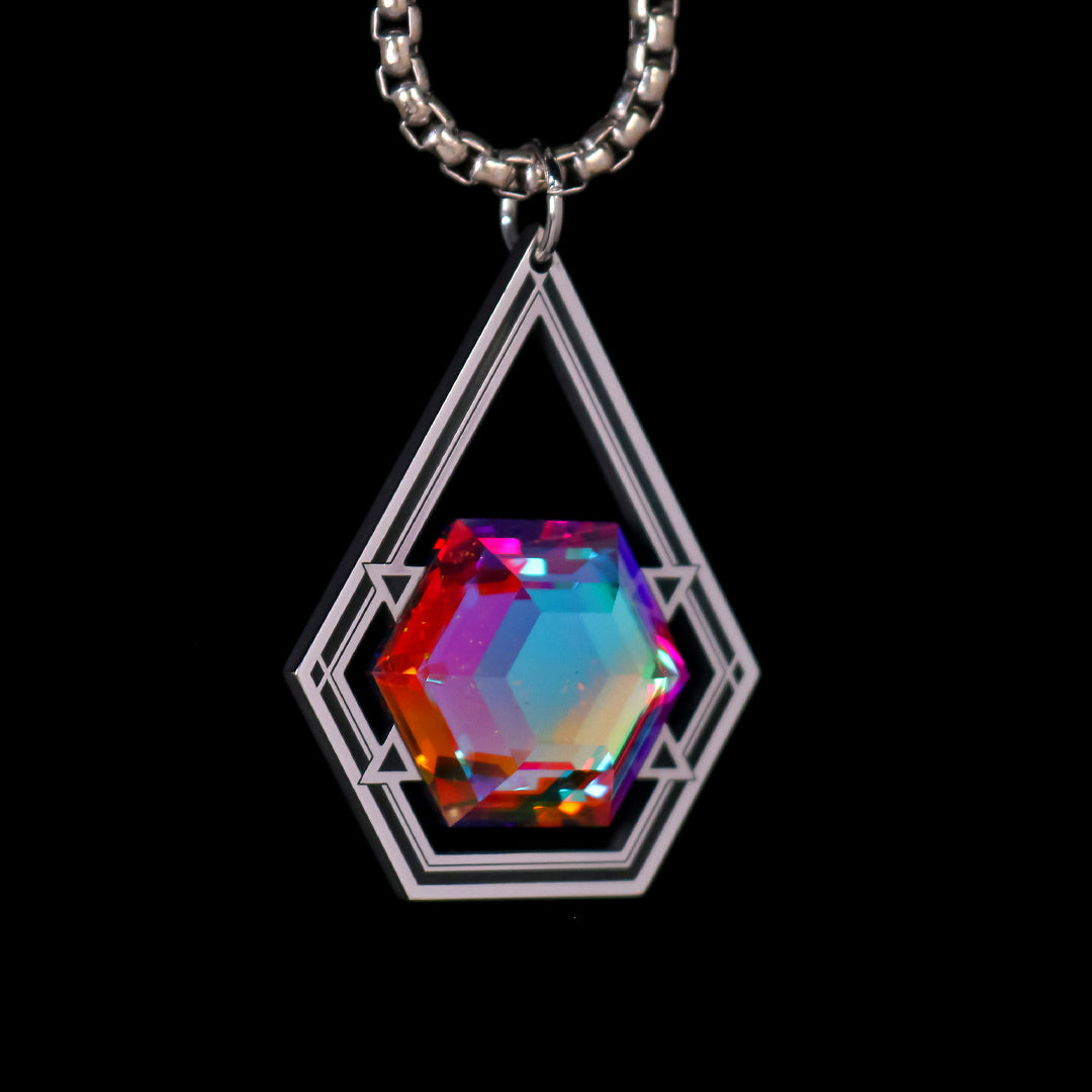 Silver Dropogon Pendant