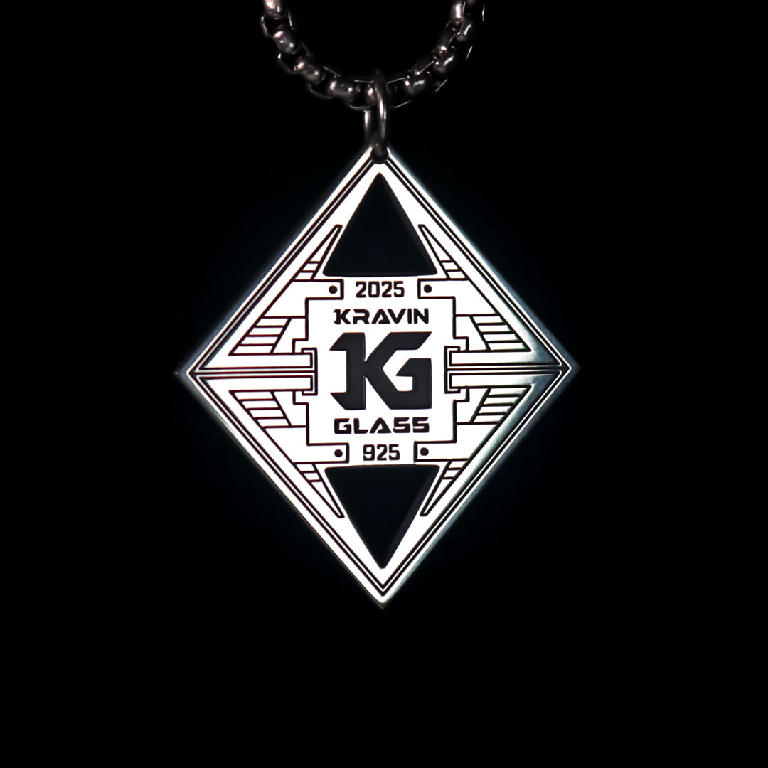 Socketed Silver Hexagram Pendant