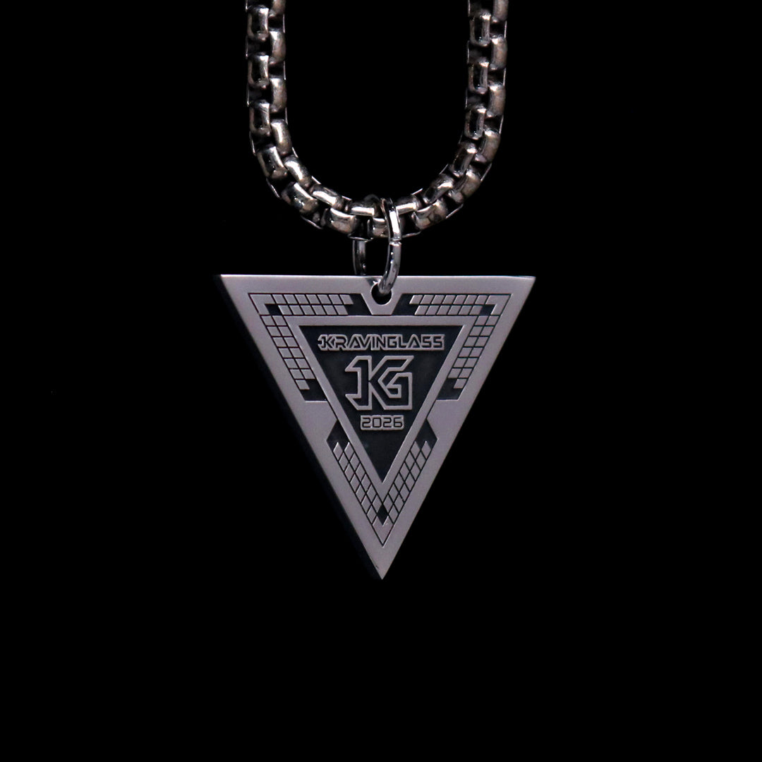 Silver Mini Triangle Pendant