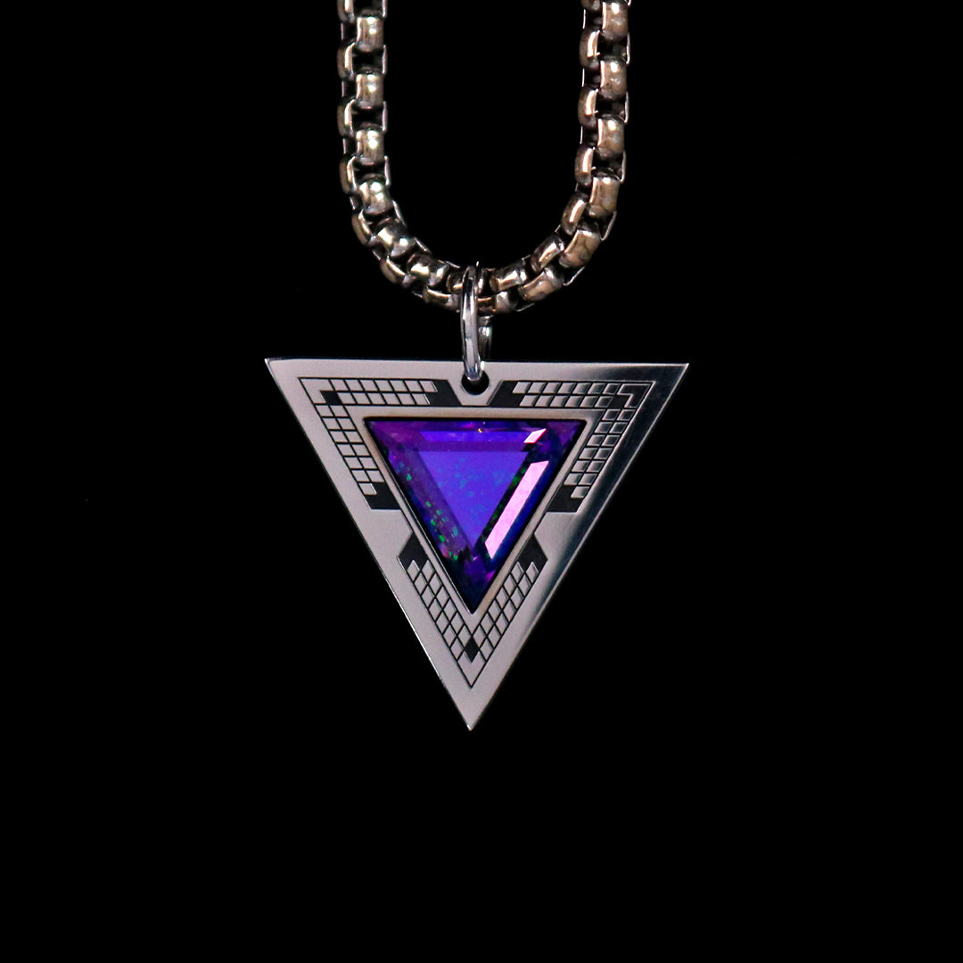 Silver Mini Triangle Pendant