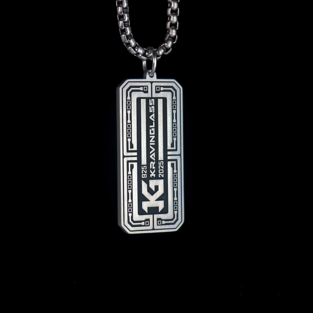Socketed Silver Opal Tablet