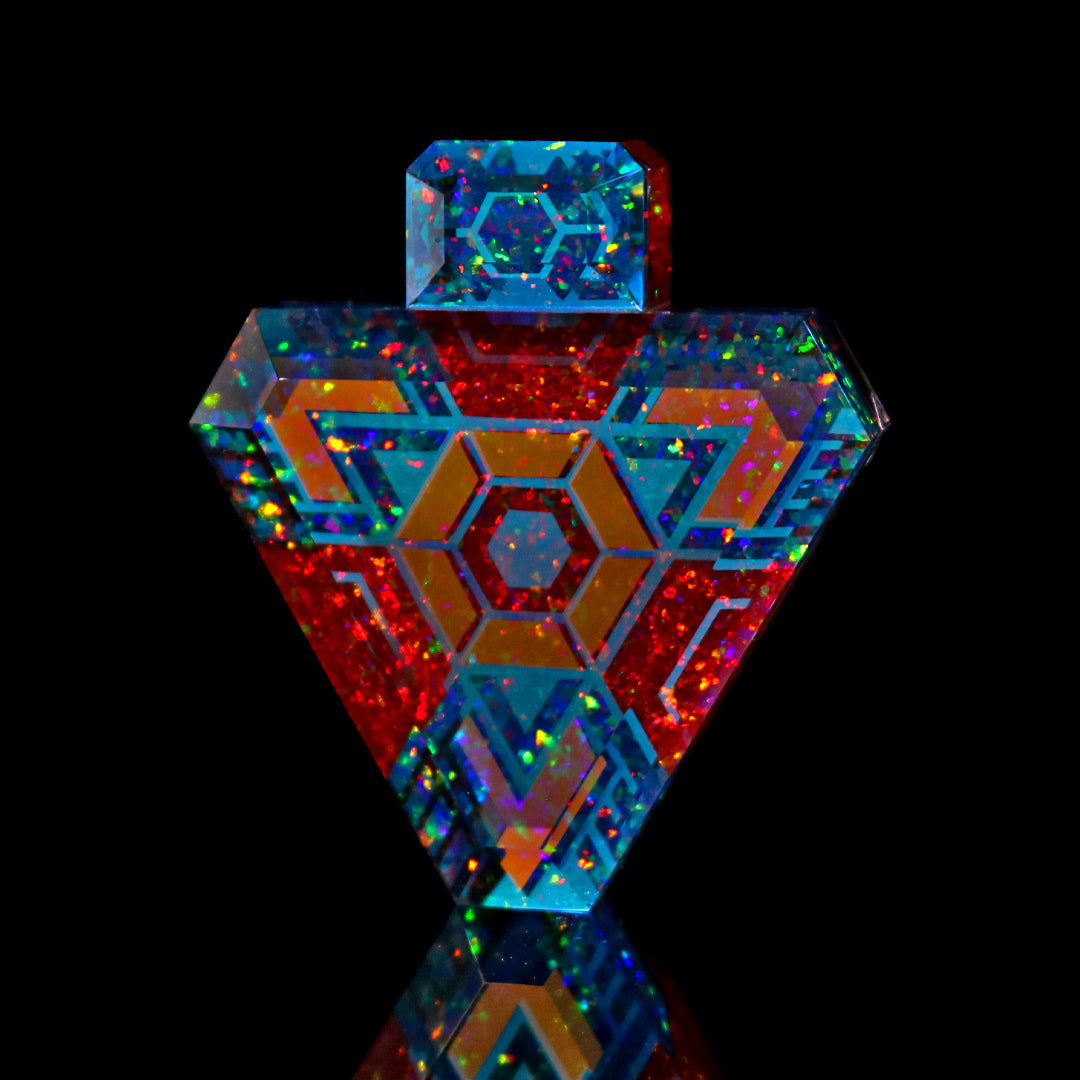 Spidey Sense Opal Tet Pendant