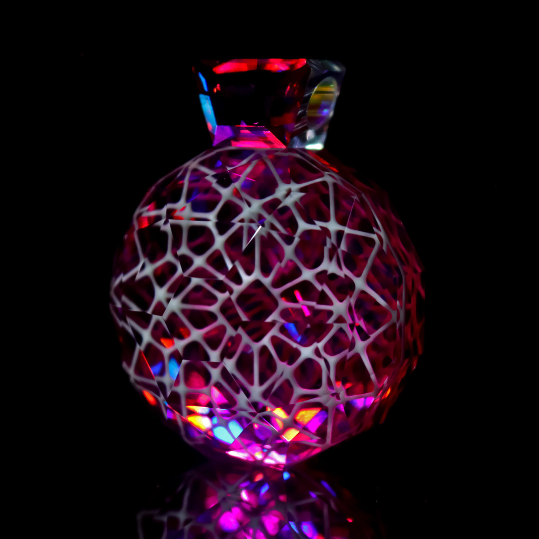 Faceted UV Holo Gem Pendant