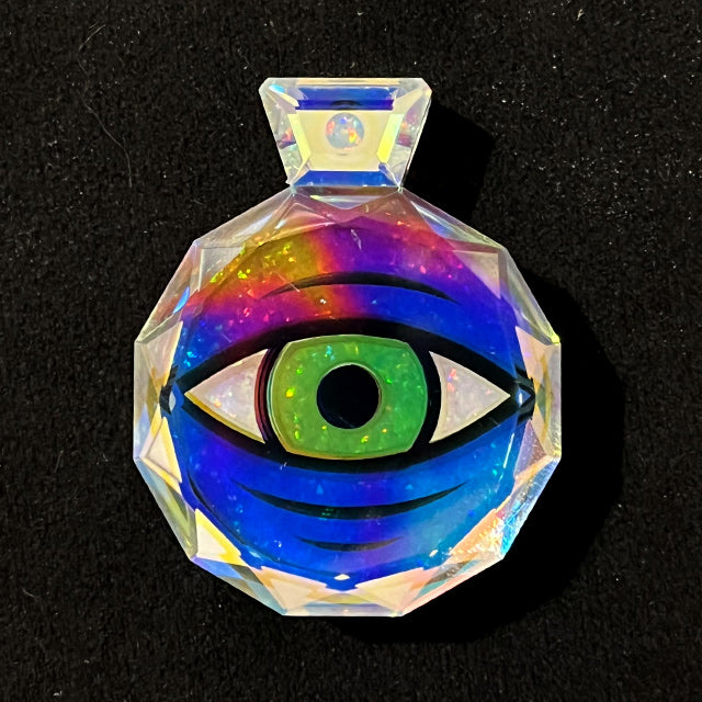 Faceted Fusion Holo and UV Eye
