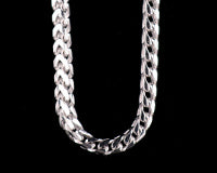 28" Sterling Silver Franco Chain