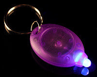 Purple UV Keychain Light