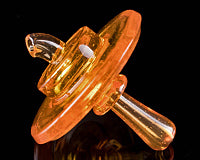 Alex S Transparent Orange XL Carb Cap