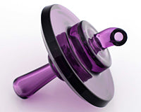 Alex S XL Gold Amethyst Carb Cap