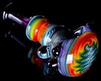 ASG Gold Amethyst Chaos Linework Pipe