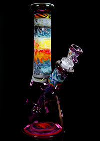 ASG Gold Amethyst Chaos Linework Tube