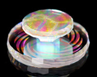 Faceted Dichro Cyclone Carb Cap