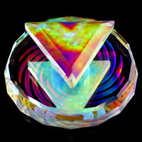 Faceted Dichro Cyclone Carb Cap #7