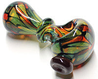 High Noon Stained Glass Pipe