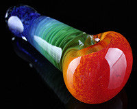 Crumb Large Frit Twist Pipe