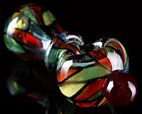 High Noon Stained Glass Pipe