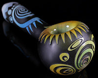 Liberty 503 Blasted Abstract Geometry Pipe