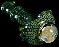 Firekist Fume Collapse Marble Pipe